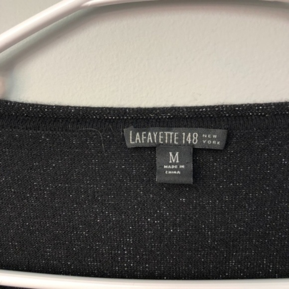 Lafayette 148 New York Metallic Ombre Cardigan - Picture 4 of 8